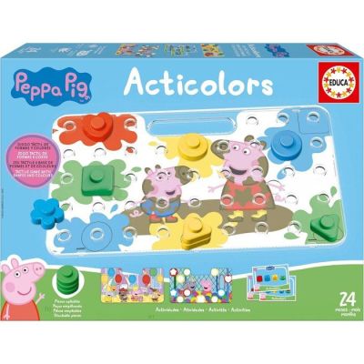 1190 / EDUCA - Peppa Pig - Couleurs variées - Jeu éduc…