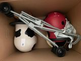 a box with a toy in it that is inside of it