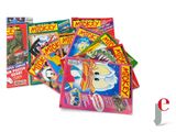 a lot of magazines that are on the table
