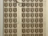 a picture of a picture of a man and a woman on stamps