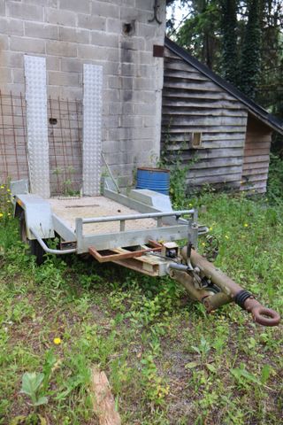 Remorque porte engin COPRODIS immatriculé CV-267-ZG, 1ère mise en...
