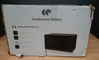 Micro-ondes combiné 34 L CONTINENTAL EDISON MO34CS2 - foncti…