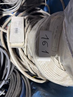 a pile of wires and cords on a table