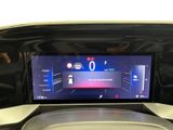 a car dashboard with a digital display on it