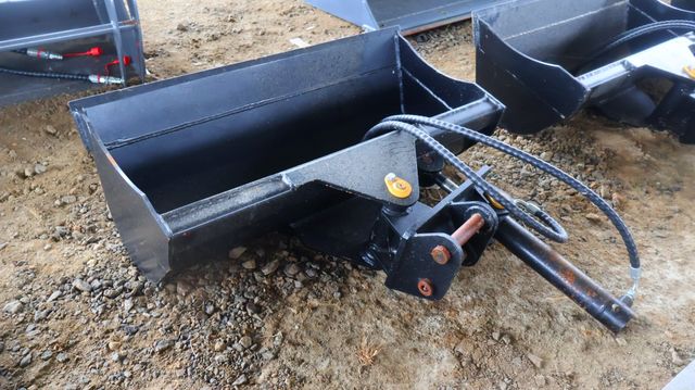 Godet inclinable hydraulique L970mm pour mini-pelle 1,5t-2,0t, ax...