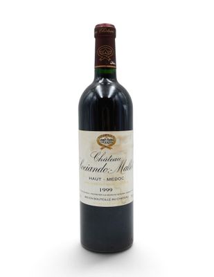 a picture of a bottle of red wine on a white background