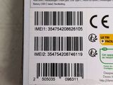 a close up of a box with a barcode on it