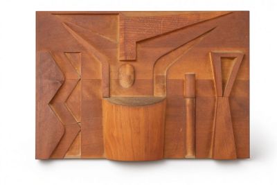 an image of a piece of art that is on a table