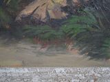 a picture of a painting on the wall of a building