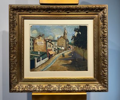 une photo d'une peinture exposée dans un musée