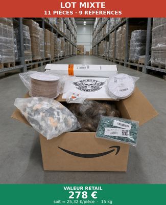 an image of a cardboard box filled with lots of different items