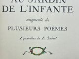 the front cover of a book with an image of a wreath on it