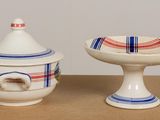 a small bowl and a small bowl sitting on a table