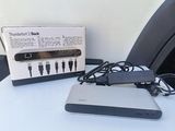 an image of a box with a charger and a box of cables