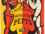 une affiche pour le Théâtre de l'Atelier, représentant deux femmes et un homme tenant une bougie