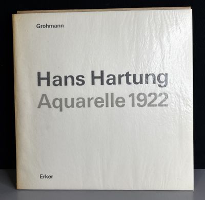 HANS HARTUNG aquarelles 1922 Un volume avec envoi à RVG