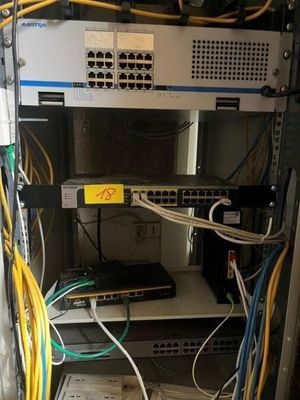 a picture of a bunch of wires in a rack