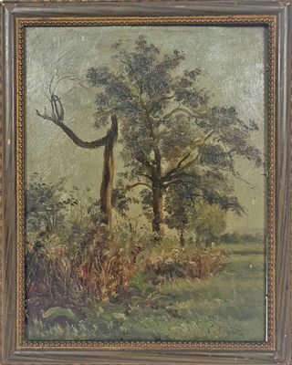 CARLO NOGARO Paysage de campagne