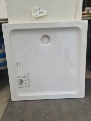 Lot de 2 receveurs de douche en céramique blanche Ideal Stan…