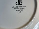 a close up of a plate with a name on it