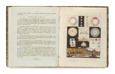 un livre ouvert sur lequel figure l'image d'une horloge