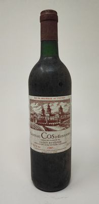 1 bouteille Château COS-D'ESTOURNEL, 2° cru Saint-Estèphe 19…