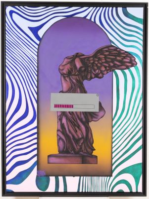 Ecole street art contemporaine. Victoire de Samothrace.