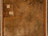 an image of a painting of a square frame on a black background