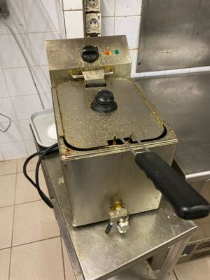 an image of a commercial fryer in a kitchen
