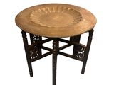 an image of a wooden table with a decorative design on it