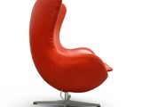 an image of a red chair on a white background with a white background