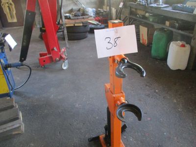 a sign that says 3 33 on it in a garage