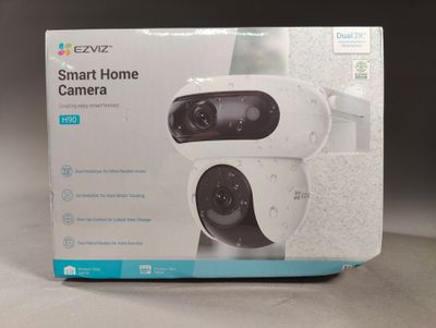 a close up of a box with a camera inside of it