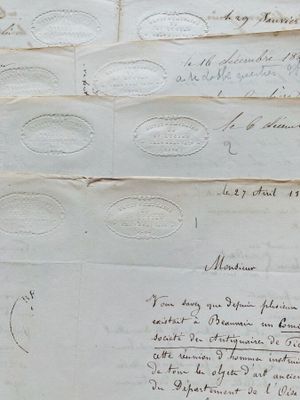 OISE. Abbé Félix MAILLARD (Paris, 1809-1855), botaniste et n…