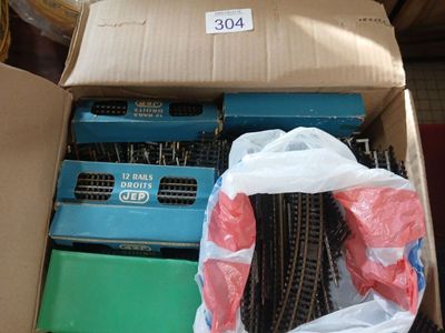 a box with a bunch of tires inside of it