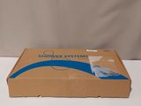 a box that is sitting on a table next to a pair of scissors