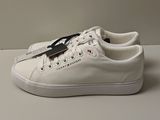 baskets basses en toile blanche Tommy Hilfiger