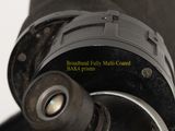 a close up view of a camera with a lens on it