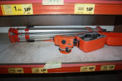 the tools are on the shelf in the store for sale