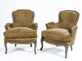 paire de fauteuils de style louis xvi