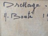 a picture of a picture of a painting with a name written on it