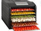 une photo d'un déshydrateur alimentaire contenant des légumes