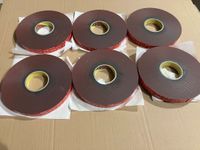 6 rouleaux stoch double face VHB marque 3 M