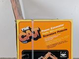 a box of construction equipment sitting on a table
