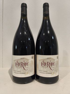 2 Magnums 150cl Côte-Rôtie 2023 Domaine Vernay, Cru de la Va…