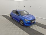 la voiture bleue est garée dans le garage sur le sol en damier