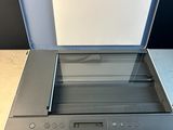 the printer is open and ready to be used