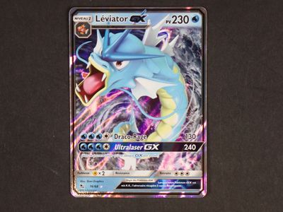 Carte Pokemon Contenu : 1 carte rare Leviator GX