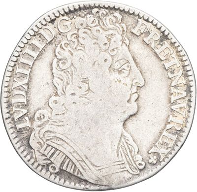 une pièce d'argent portant l'image d'un homme