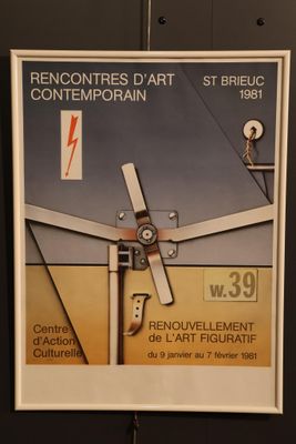 Affiche d'exposition Peter KLASEN ( Off-set) - Photo 1